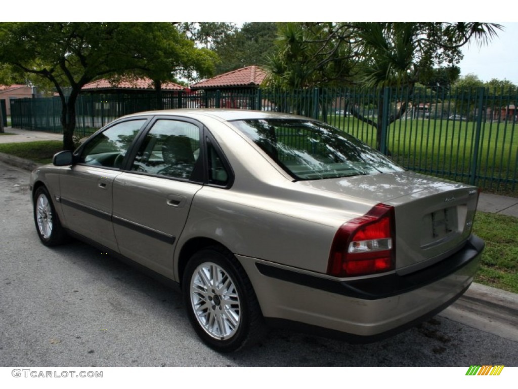 2001 S80 T6 - Moondust Metallic / Light Sand photo #6
