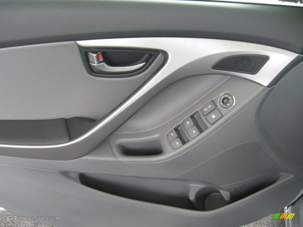 2012 Elantra Limited - Silver / Gray photo #15