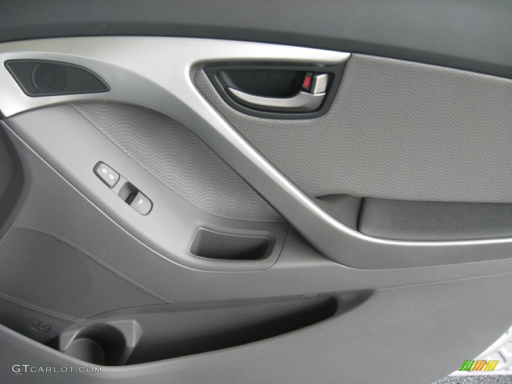 2012 Elantra Limited - Silver / Gray photo #21