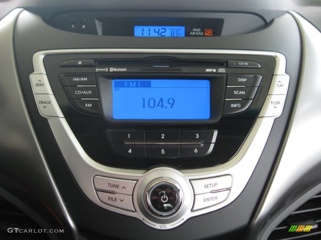 2012 Elantra Limited - Silver / Gray photo #24