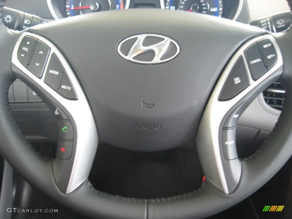 2012 Elantra Limited - Silver / Gray photo #27
