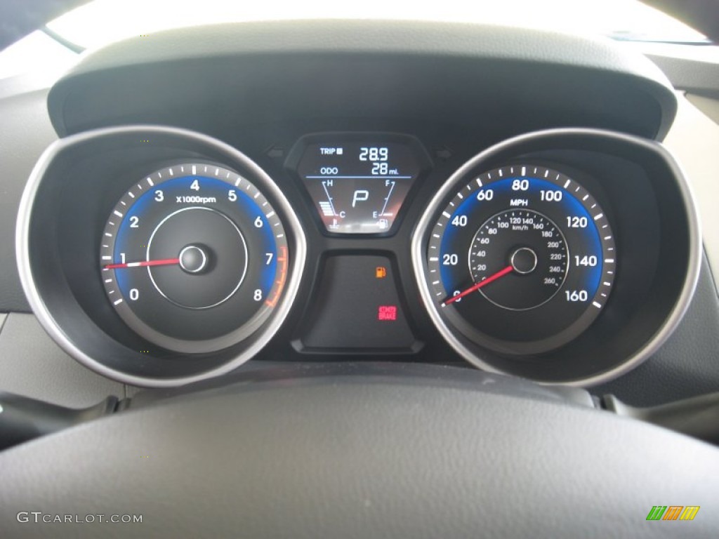 2012 Elantra Limited - Silver / Gray photo #28