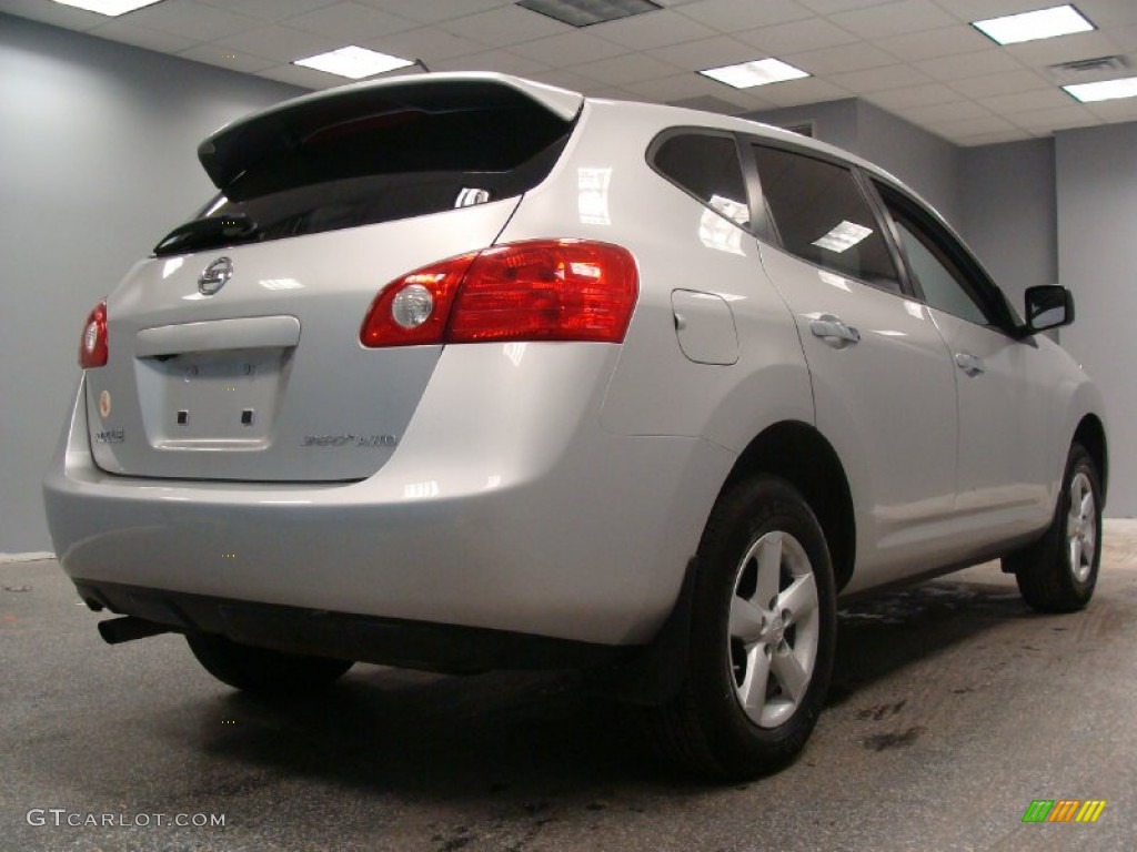 2010 Rogue S AWD 360 Value Package - Silver Ice / Black photo #5
