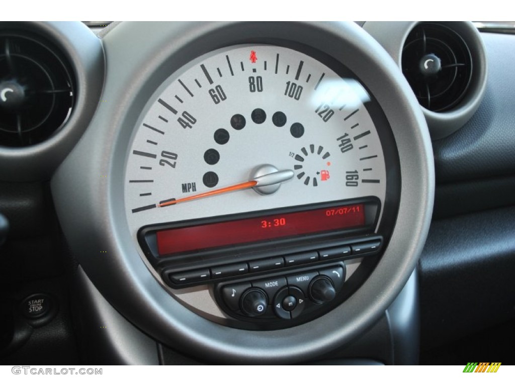 2011 Mini Cooper S Countryman All4 AWD Gauges Photo #51496231