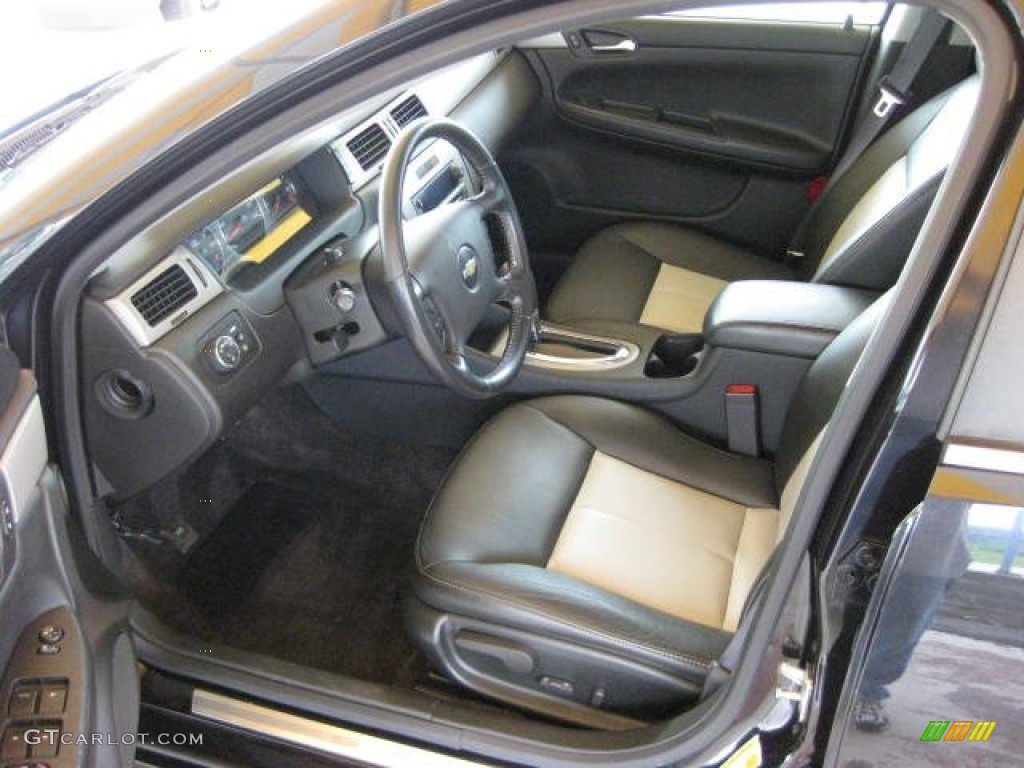 Ebony Black Interior 2008 Chevrolet Impala LT Photo #51496804