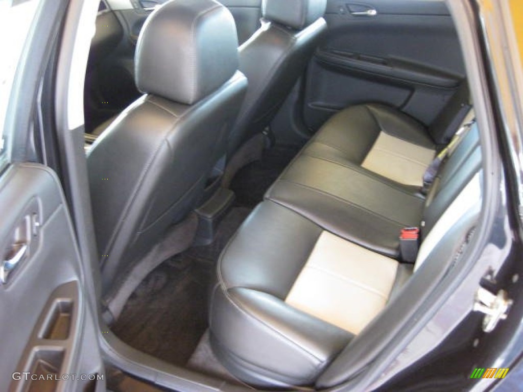 Ebony Black Interior 2008 Chevrolet Impala LT Photo #51496849