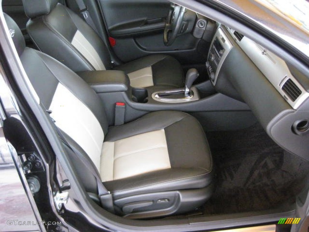 Ebony Black Interior 2008 Chevrolet Impala LT Photo #51496885