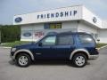 2008 Dark Blue Pearl Metallic Ford Explorer Eddie Bauer 4x4  photo #1