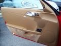 2008 Porsche Cayman Sand Beige Interior Door Panel Photo
