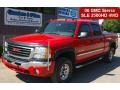 2006 Sport Red Metallic GMC Sierra 2500HD SLE Crew Cab 4x4  photo #1