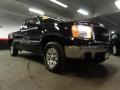 2008 Onyx Black GMC Sierra 1500 SLE Extended Cab 4x4  photo #5