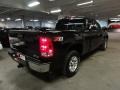 2008 Onyx Black GMC Sierra 1500 SLE Extended Cab 4x4  photo #7