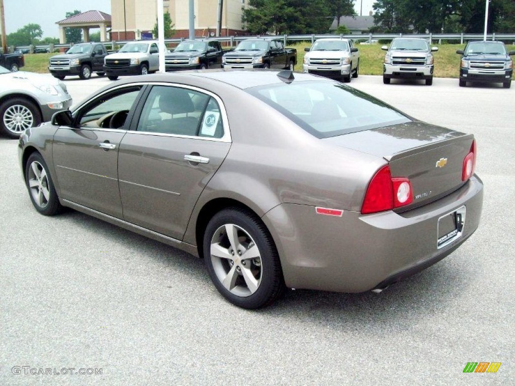 Mocha Steel Metallic 2012 Chevrolet Malibu LT Exterior Photo #51500596
