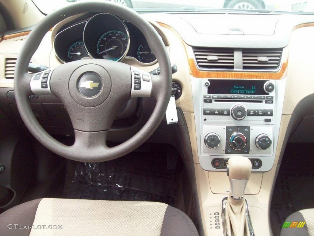 2012 Chevrolet Malibu LT Cocoa/Cashmere Dashboard Photo #51500659