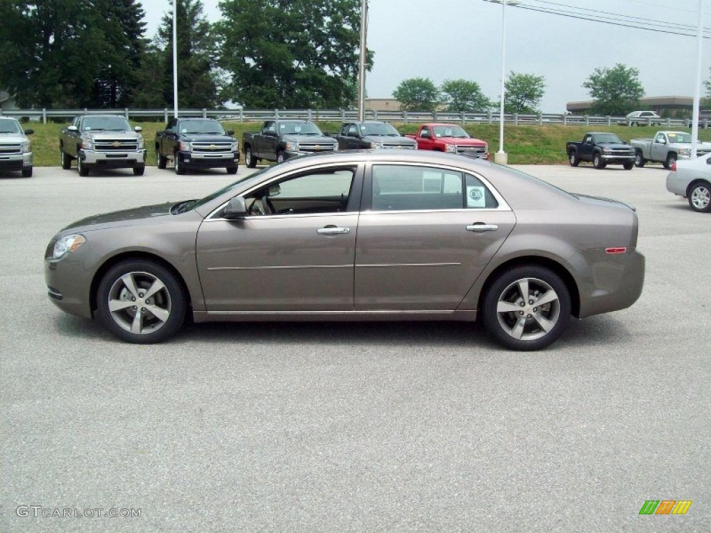 Mocha Steel Metallic 2012 Chevrolet Malibu LT Exterior Photo #51500731