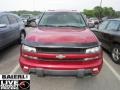 2004 Medium Red Metallic Chevrolet TrailBlazer LS 4x4  photo #2