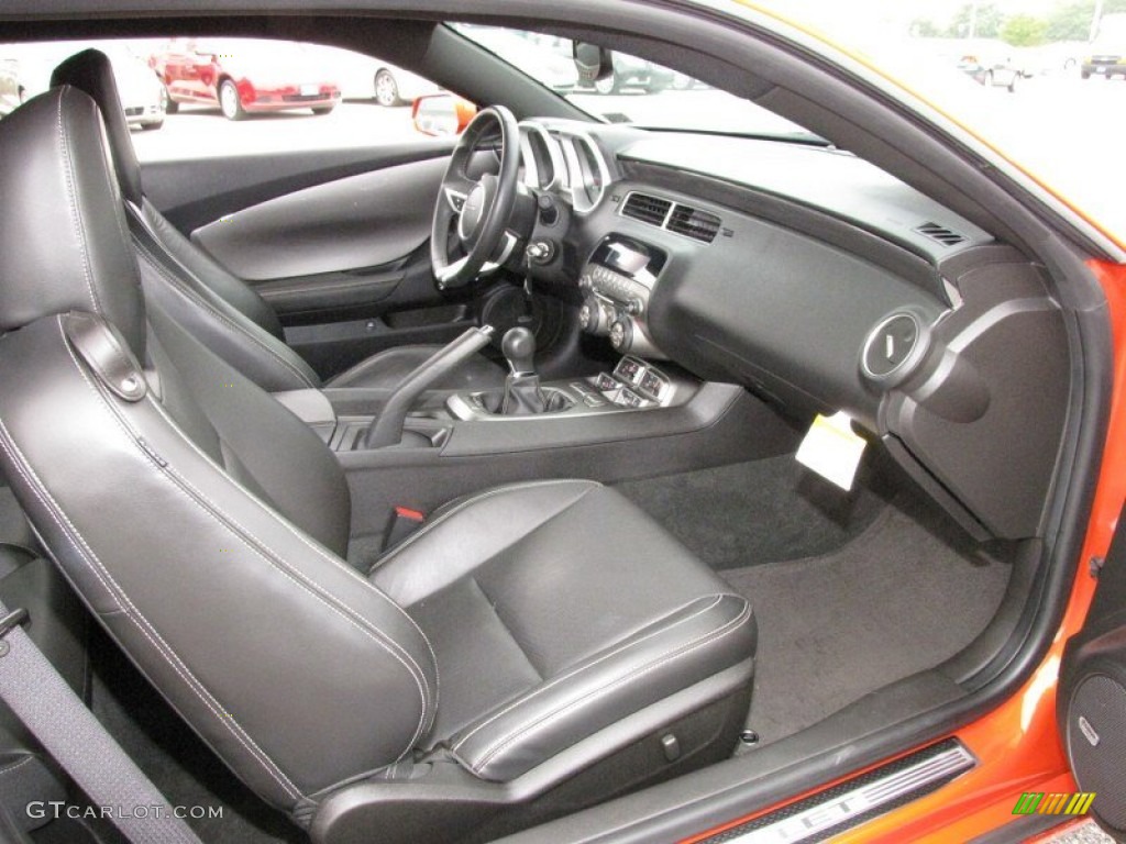 Black Interior 2010 Chevrolet Camaro SS Coupe Photo #51501334