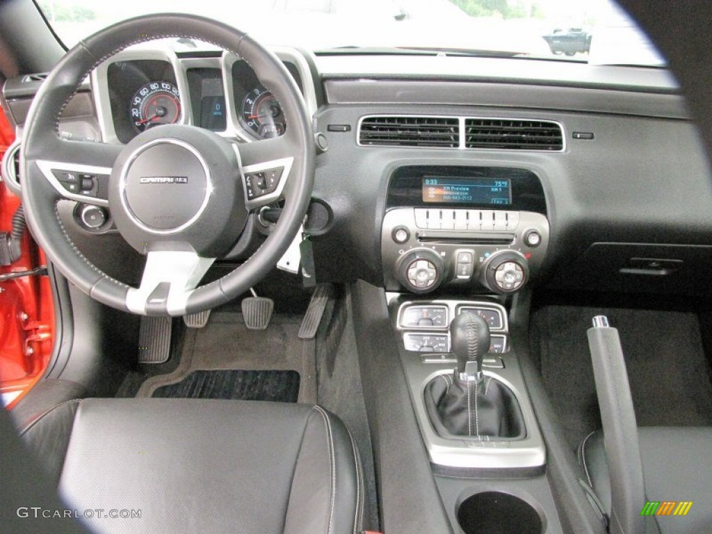 2010 Chevrolet Camaro SS Coupe Black Dashboard Photo #51501382