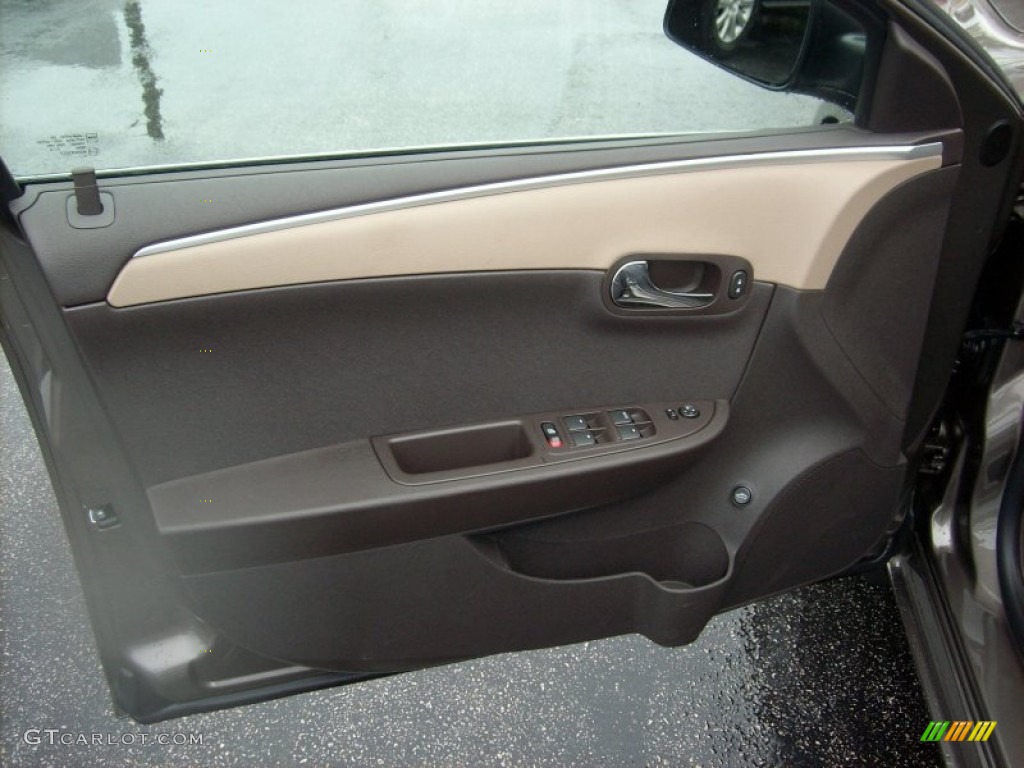2012 Chevrolet Malibu LS Cocoa/Cashmere Door Panel Photo #51501886