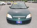 2001 Clover Green Honda Civic EX Sedan  photo #47