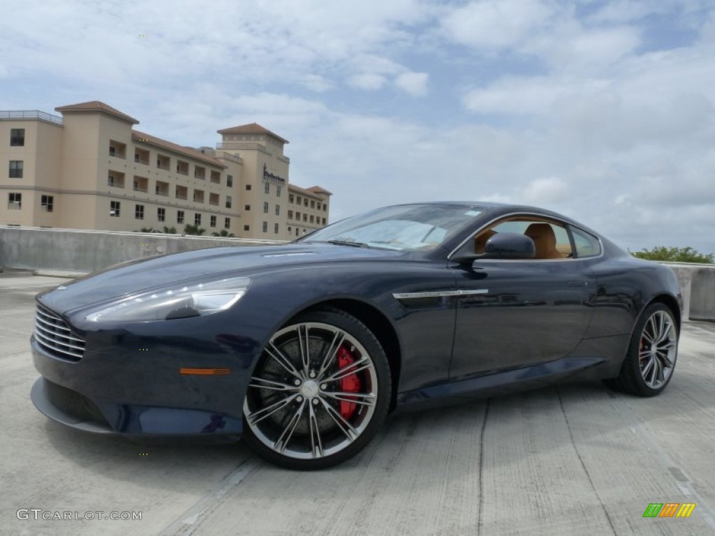 Midnight Blue 2012 Aston Martin Virage Coupe Exterior Photo #51503299