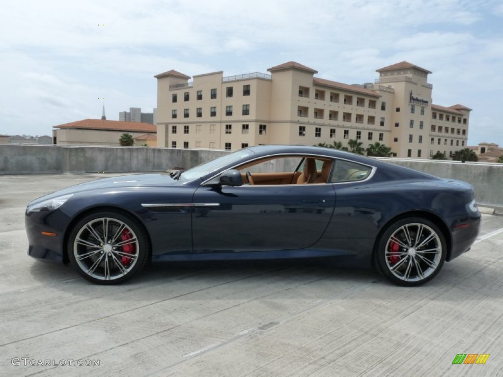 Midnight Blue 2012 Aston Martin Virage Coupe Exterior Photo #51503344