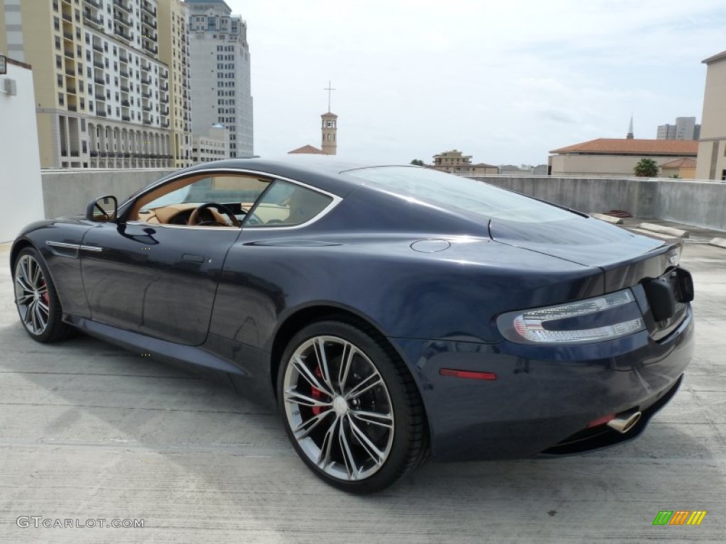 Midnight Blue 2012 Aston Martin Virage Coupe Exterior Photo #51503356