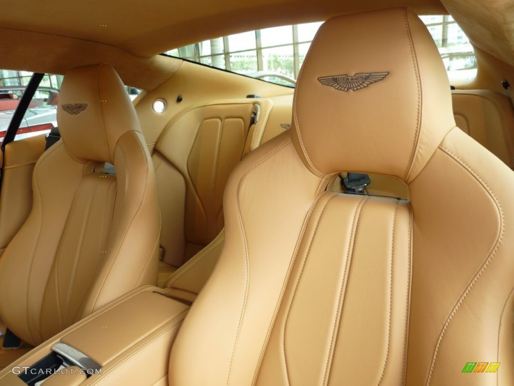 Sahara Tan Interior 2012 Aston Martin Virage Coupe Photo #51503431
