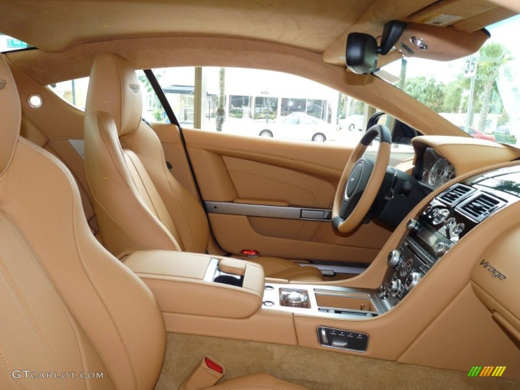 Sahara Tan Interior 2012 Aston Martin Virage Coupe Photo #51503488