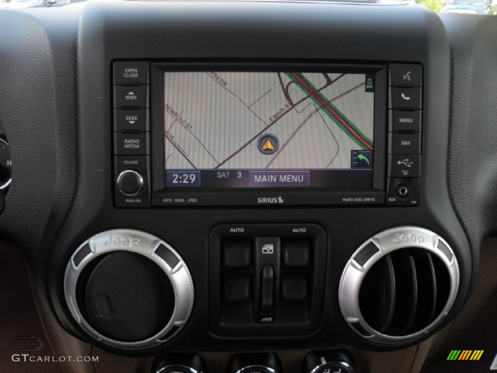 2011 Jeep Wrangler Unlimited Rubicon 4x4 Navigation Photo #51503578