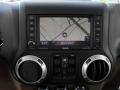 2011 Jeep Wrangler Unlimited Black/Dark Saddle Interior Navigation Photo