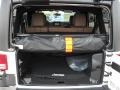2011 Jeep Wrangler Unlimited Black/Dark Saddle Interior Trunk Photo