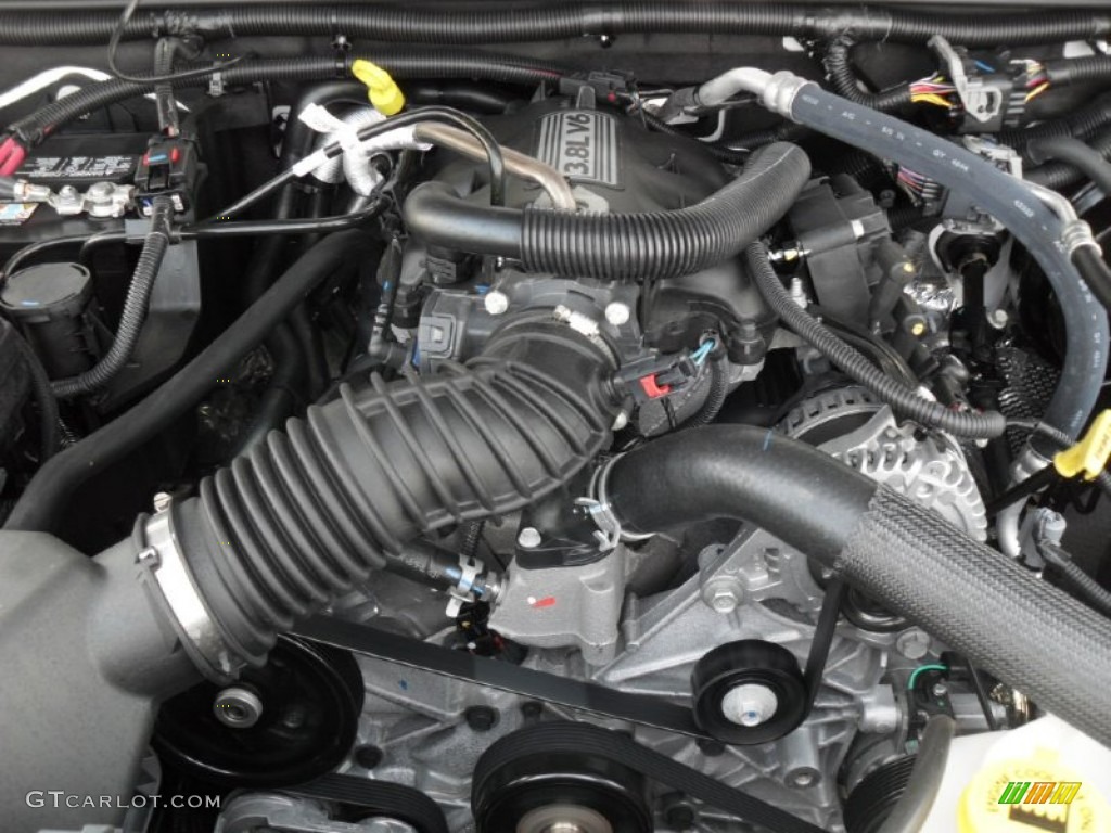 2011 Jeep Wrangler Unlimited Rubicon 4x4 3.8 Liter OHV 12-Valve V6 Engine Photo #51503767