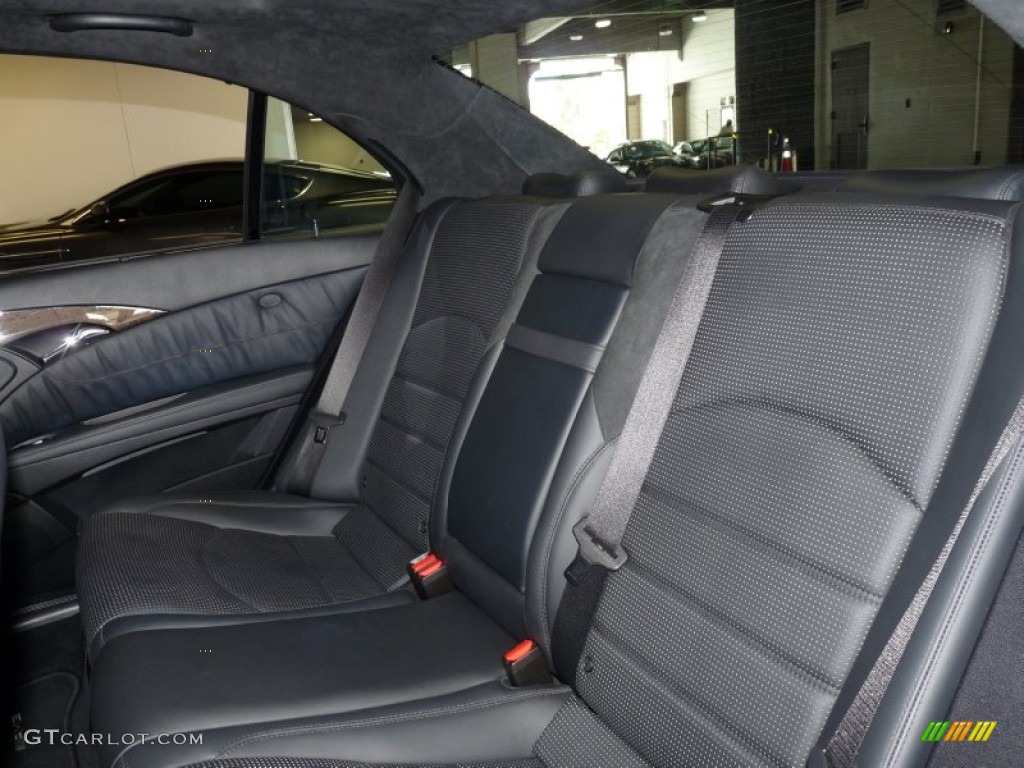 Black Interior 2008 Mercedes-Benz E 63 AMG Sedan Photo #51503854