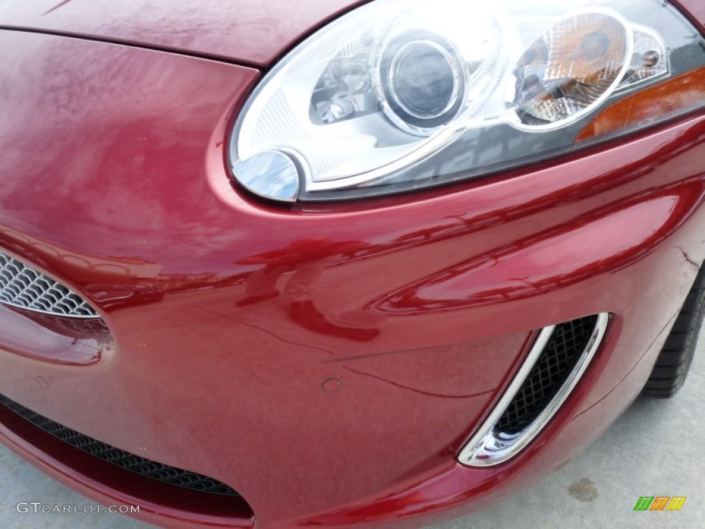 2010 XK XK Convertible - Claret Red Metallic / Caramel photo #14