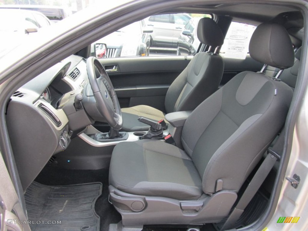 Medium Stone Interior 2009 Ford Focus SES Coupe Photo #51505021