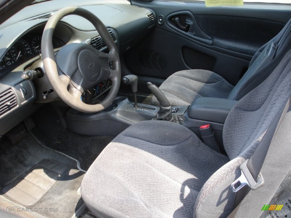 Graphite Gray Interior 2005 Chevrolet Cavalier LS Coupe Photo #51505132