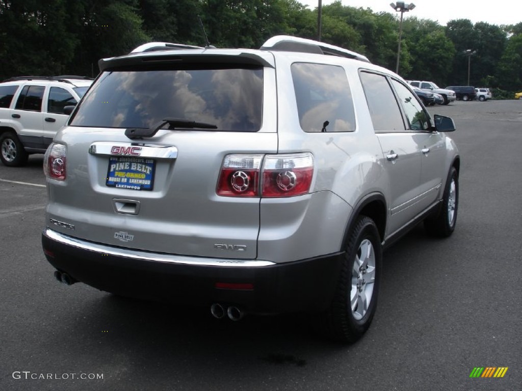 2007 Acadia SLE AWD - Liquid Silver Metallic / Ebony photo #4