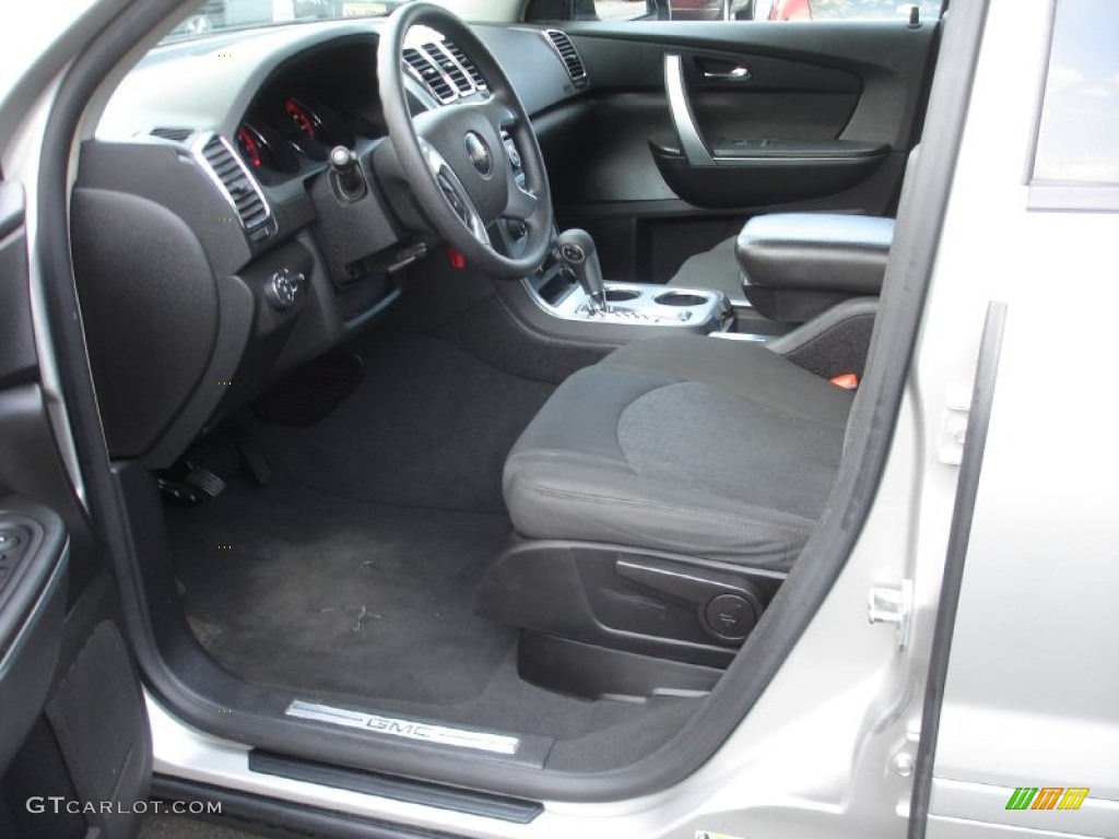 Ebony Interior 2007 GMC Acadia SLE AWD Photo #51506260