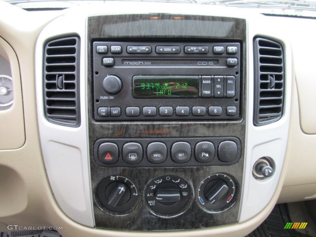 2005 Mercury Mariner V6 Premier 4WD Controls Photo #51507874