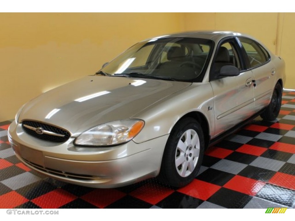 2000 Taurus LX - Harvest Gold Metallic / Medium Parchment photo #2