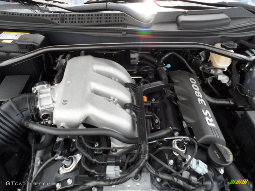 2011 Hyundai Genesis Coupe 3.8 Grand Touring 3.8 Liter DOHC 24-Valve CVVT V6 Engine Photo #51508165
