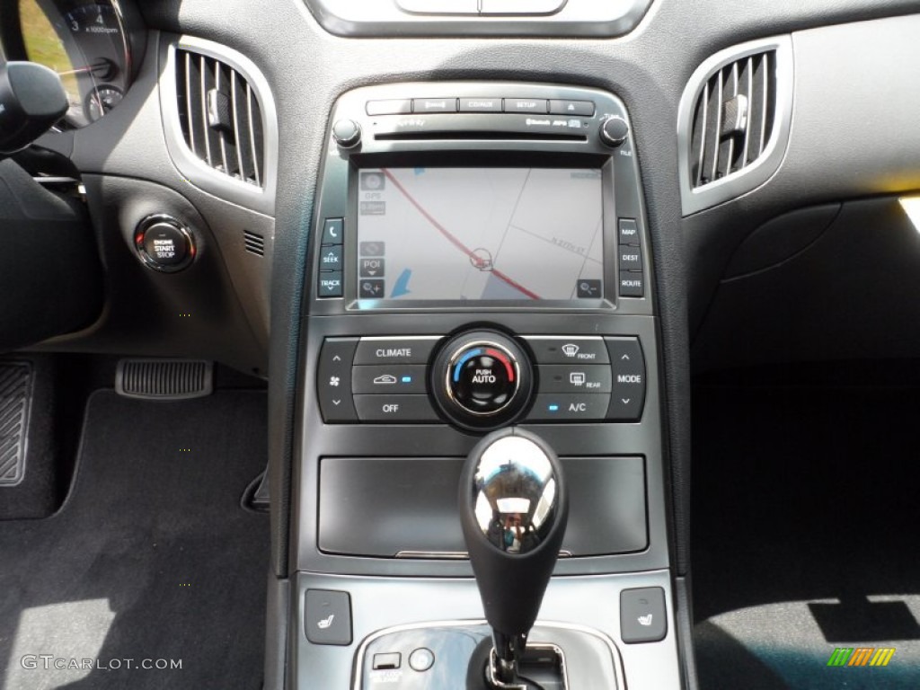 2011 Hyundai Genesis Coupe 3.8 Grand Touring Controls Photo #51508306