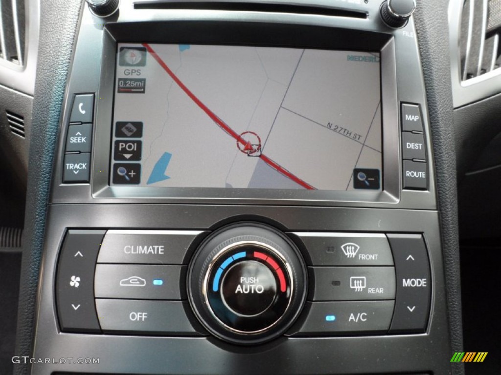 2011 Hyundai Genesis Coupe 3.8 Grand Touring Controls Photo #51508336