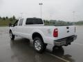 2011 Oxford White Ford F350 Super Duty Lariat Crew Cab 4x4  photo #8