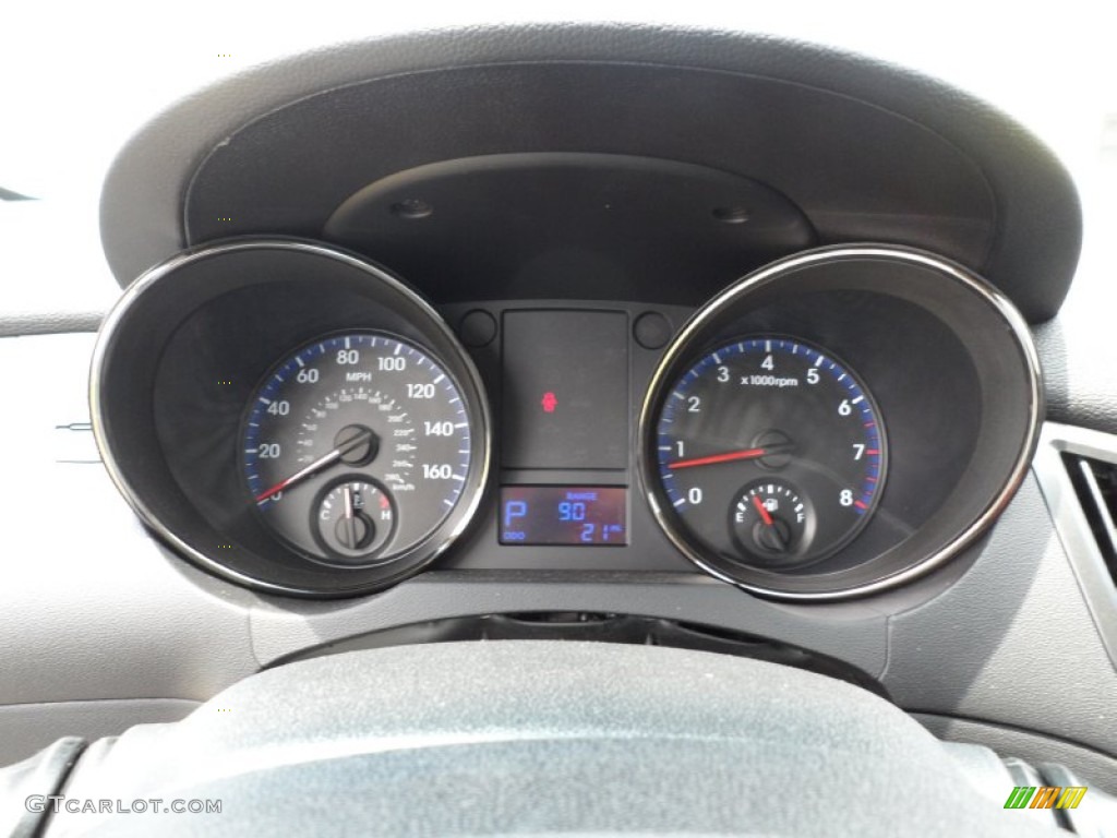 2011 Hyundai Genesis Coupe 3.8 Grand Touring Gauges Photo #51508415