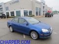 Laser Blue Metallic 2008 Volkswagen Jetta S Sedan