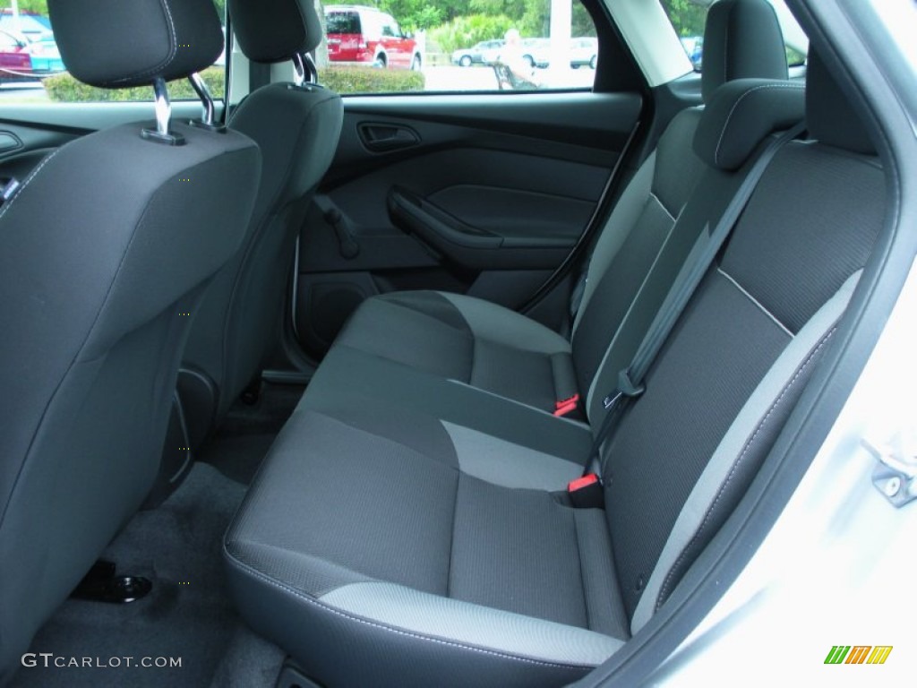 Charcoal Black Interior 2012 Ford Focus S Sedan Photo #51509866