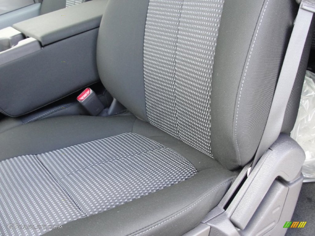 Steel Gray Interior 2011 Ford F150 XLT SuperCrew Photo #51509902