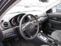 Black 2009 Mazda MAZDA3 s Grand Touring Sedan Interior Color
